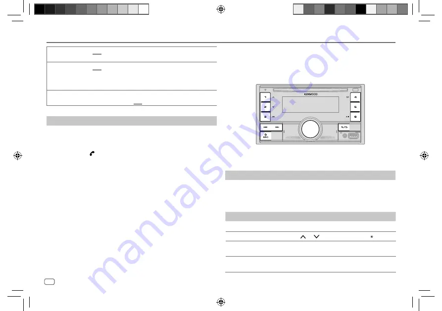 Kenwood DPX505BT Instruction Manual Download Page 28