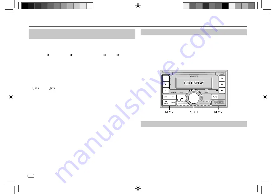 Kenwood DPX505BT Instruction Manual Download Page 62