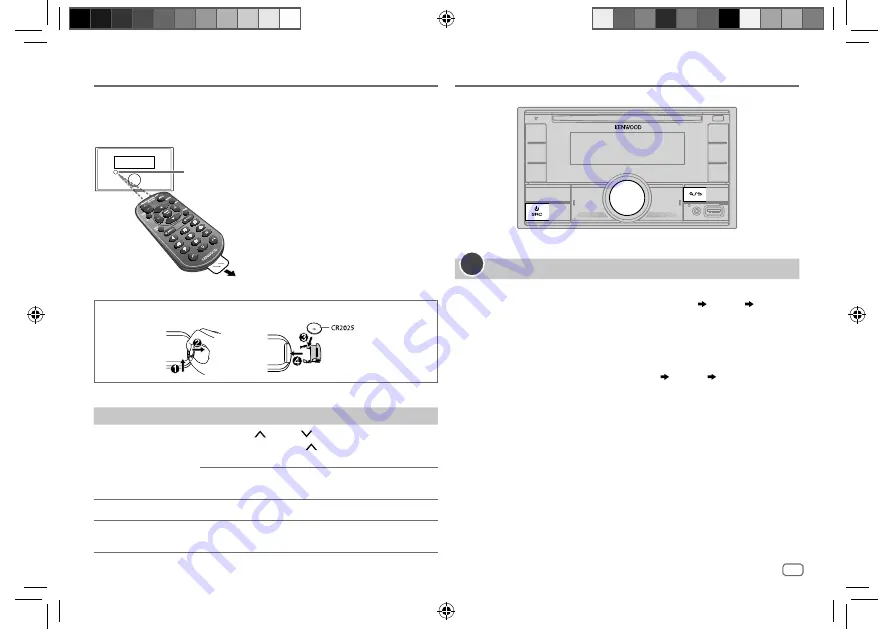 Kenwood DPX795BH Instruction Manual Download Page 11