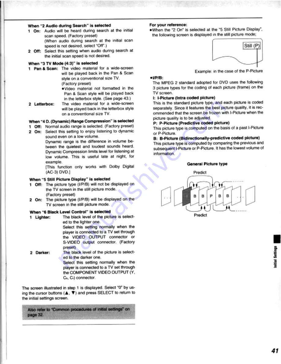 Kenwood DV-303 Instruction Manual Download Page 41