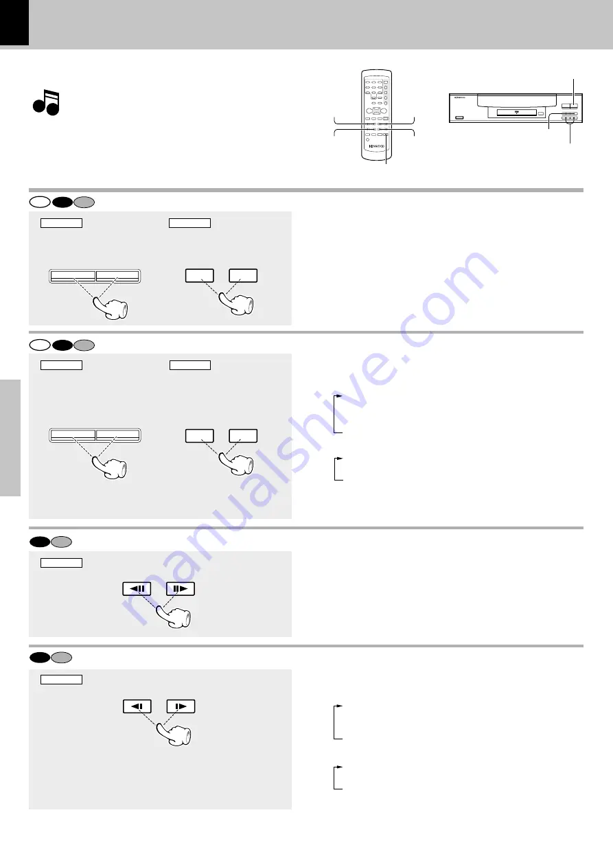 Kenwood DV-503 Instruction Manual Download Page 16