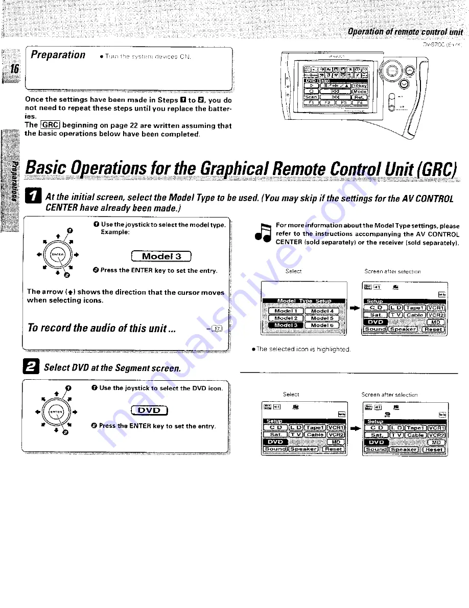 Kenwood DV-S700 Instruction Manual Download Page 16