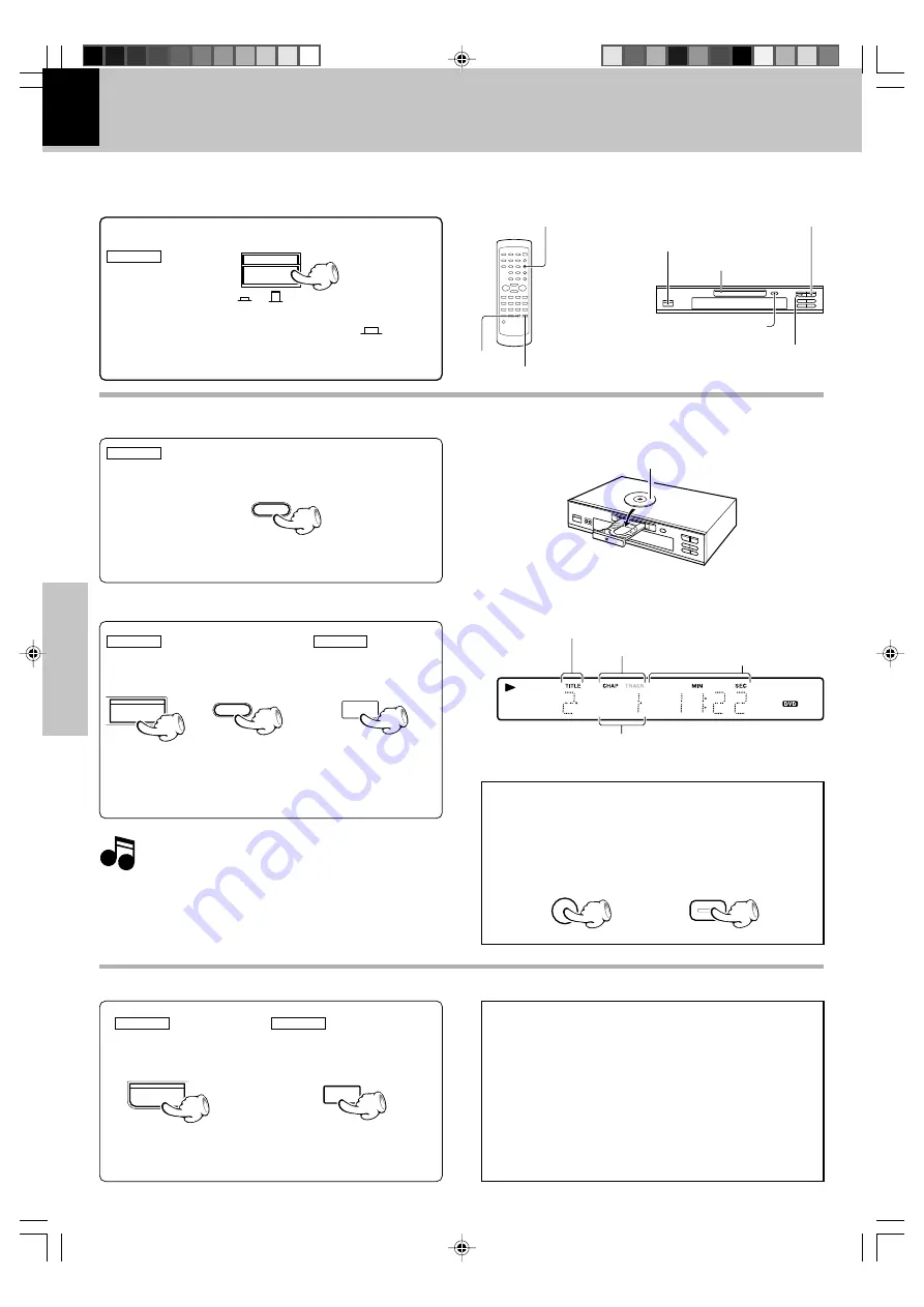 Kenwood DVF-3070 Скачать руководство пользователя страница 26