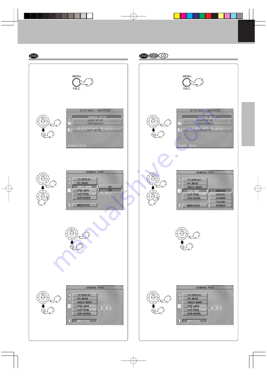 Kenwood DVT-6200 Instruction Manual Download Page 21