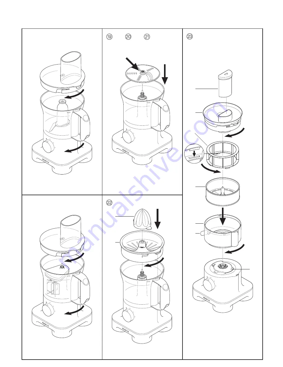 Kenwood FP270 series Instructions Manual Download Page 4