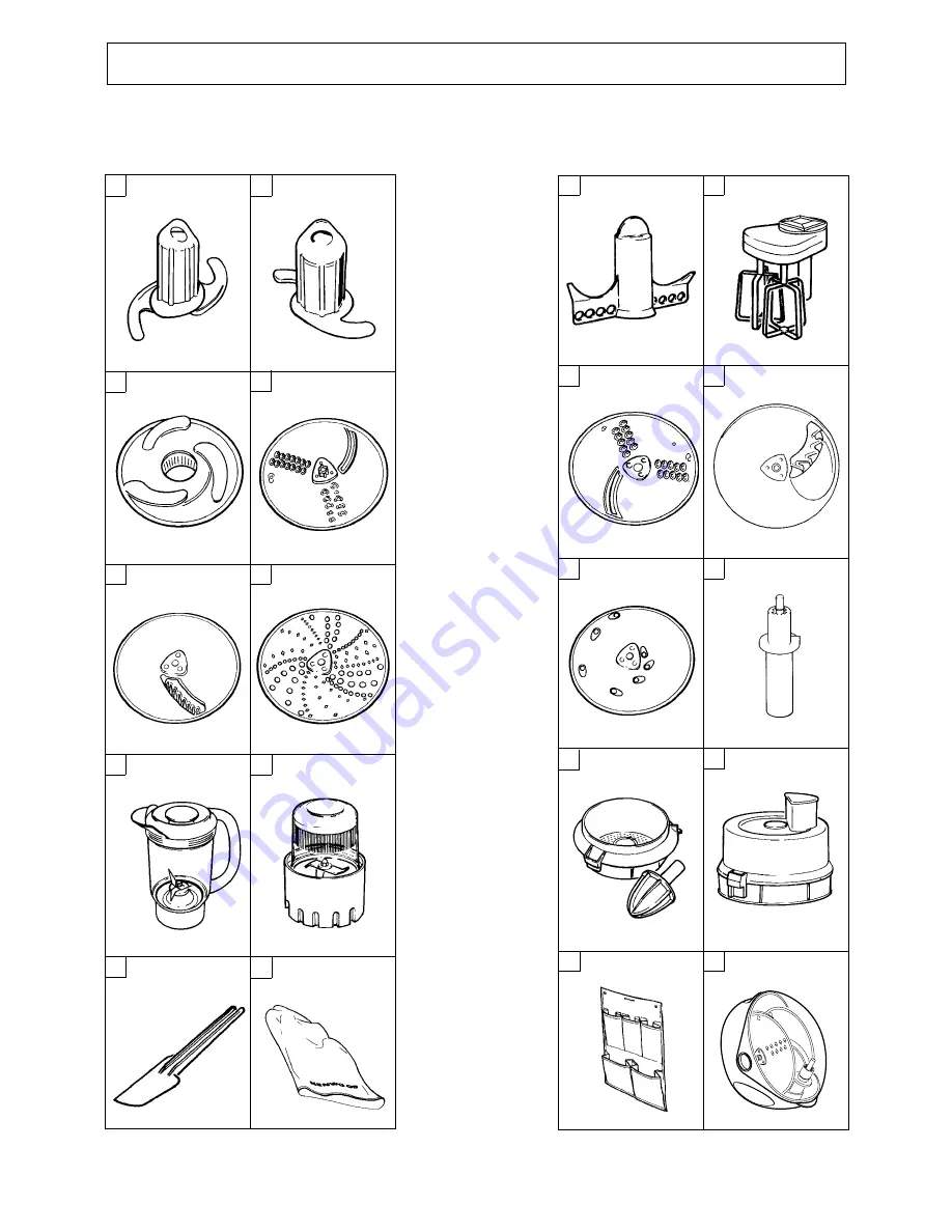 Kenwood FP370 series User Manual Download Page 7