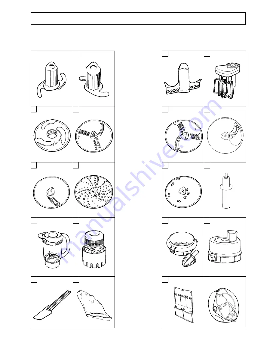 Kenwood FP370 series User Manual Download Page 15