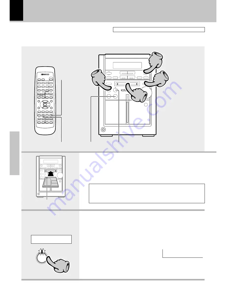 Kenwood HM-381MD Скачать руководство пользователя страница 30