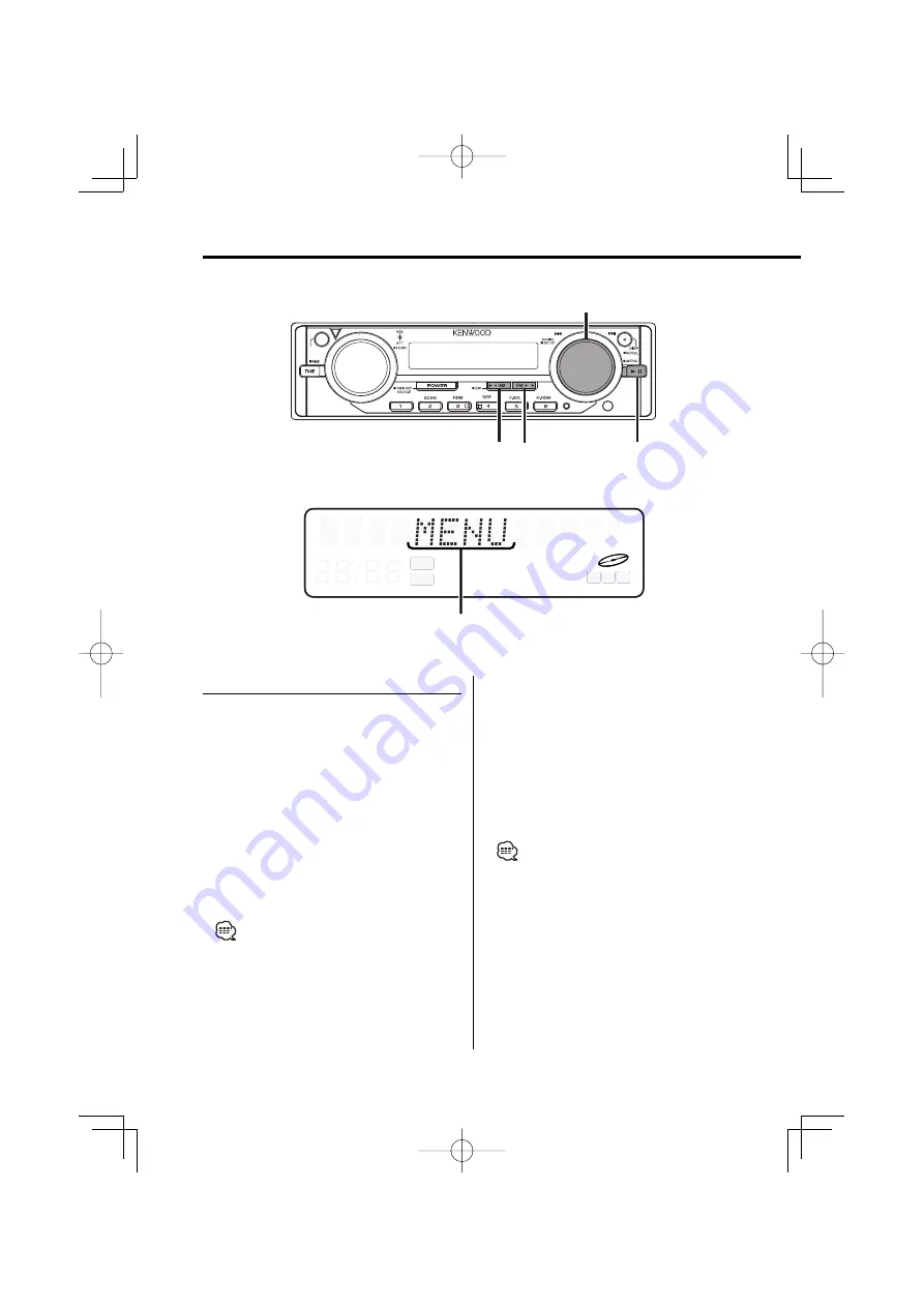 Kenwood Hyundai 00271-06000 Instruction Manual Download Page 20