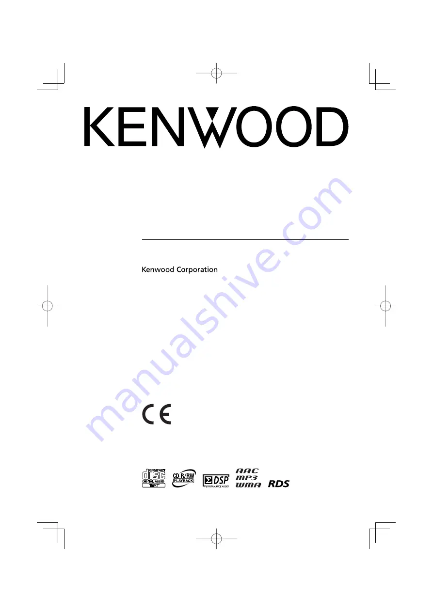 Kenwood K-711 Instruction Manual Download Page 1