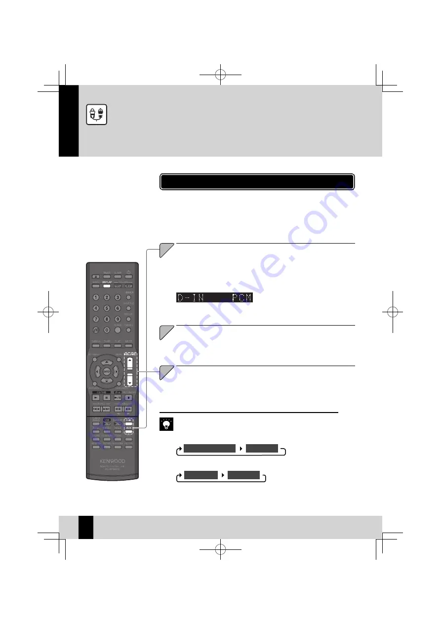 Kenwood K-821DV Instruction Manual Download Page 64