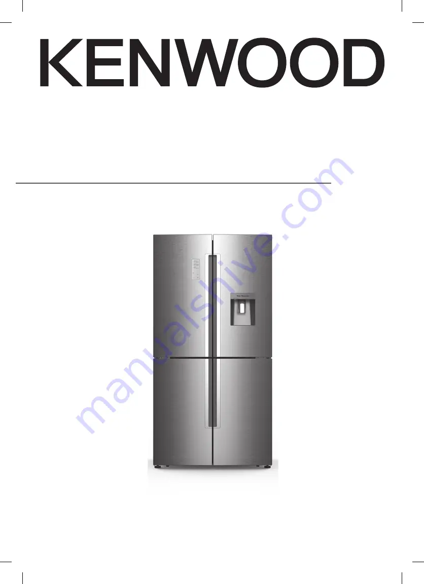 Kenwood K4D556X18 Скачать руководство пользователя страница 1