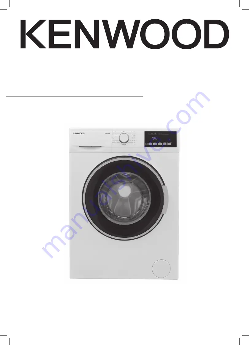 Kenwood K714WM18 Installation Instructions Manual Download Page 1