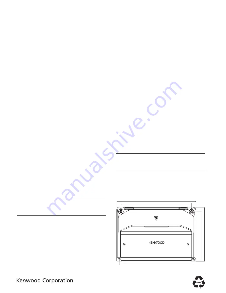 Kenwood KAC-7204 Скачать руководство пользователя страница 14