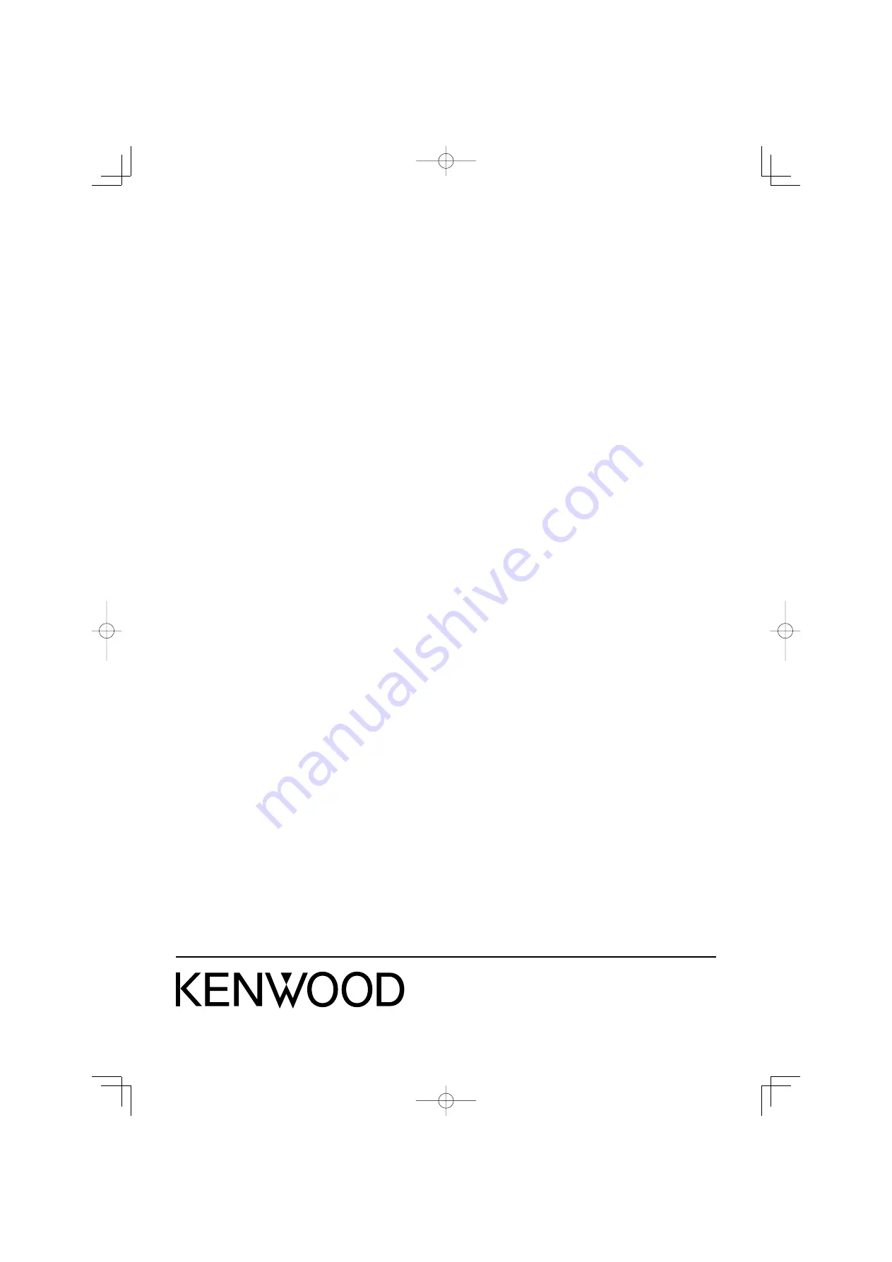 Kenwood KAC-8404 Instruction Manual Download Page 16