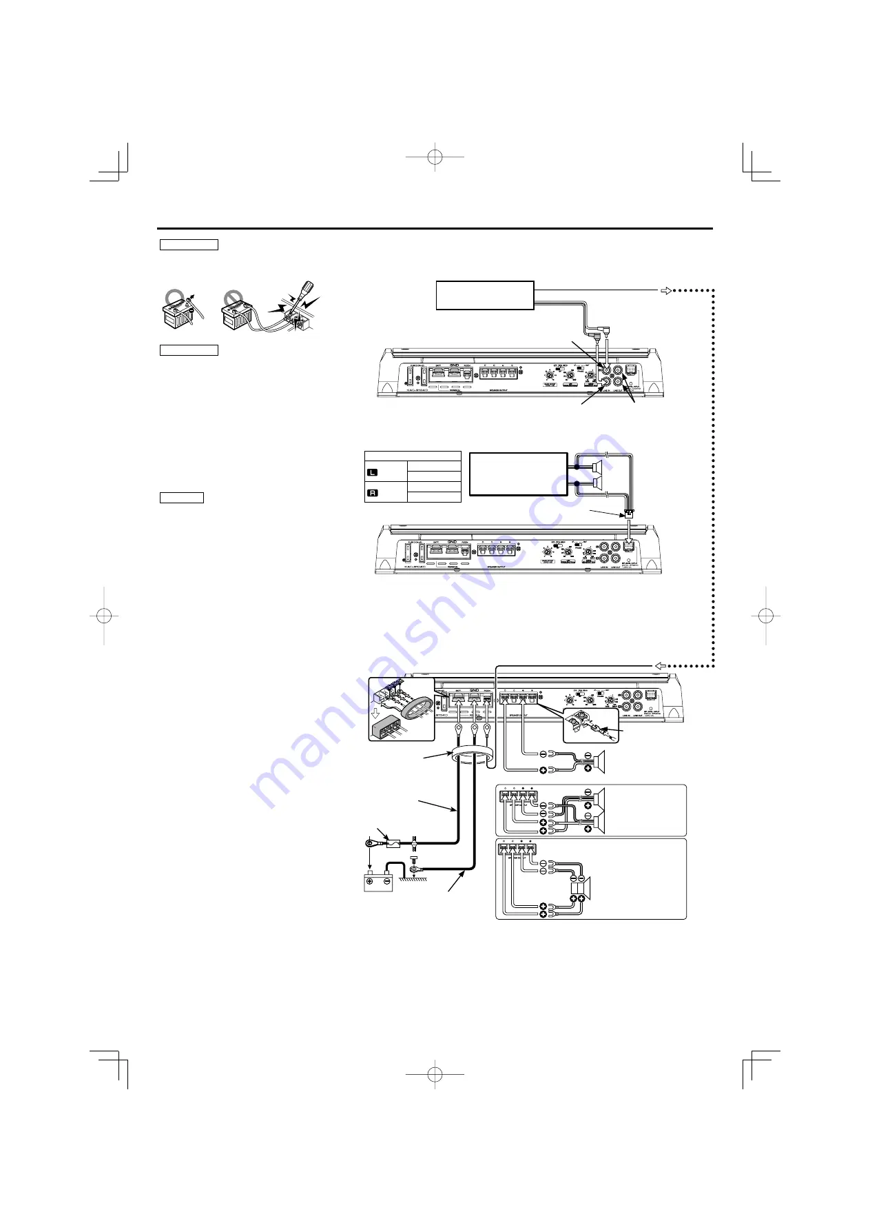 Kenwood KAC-9104D Скачать руководство пользователя страница 4