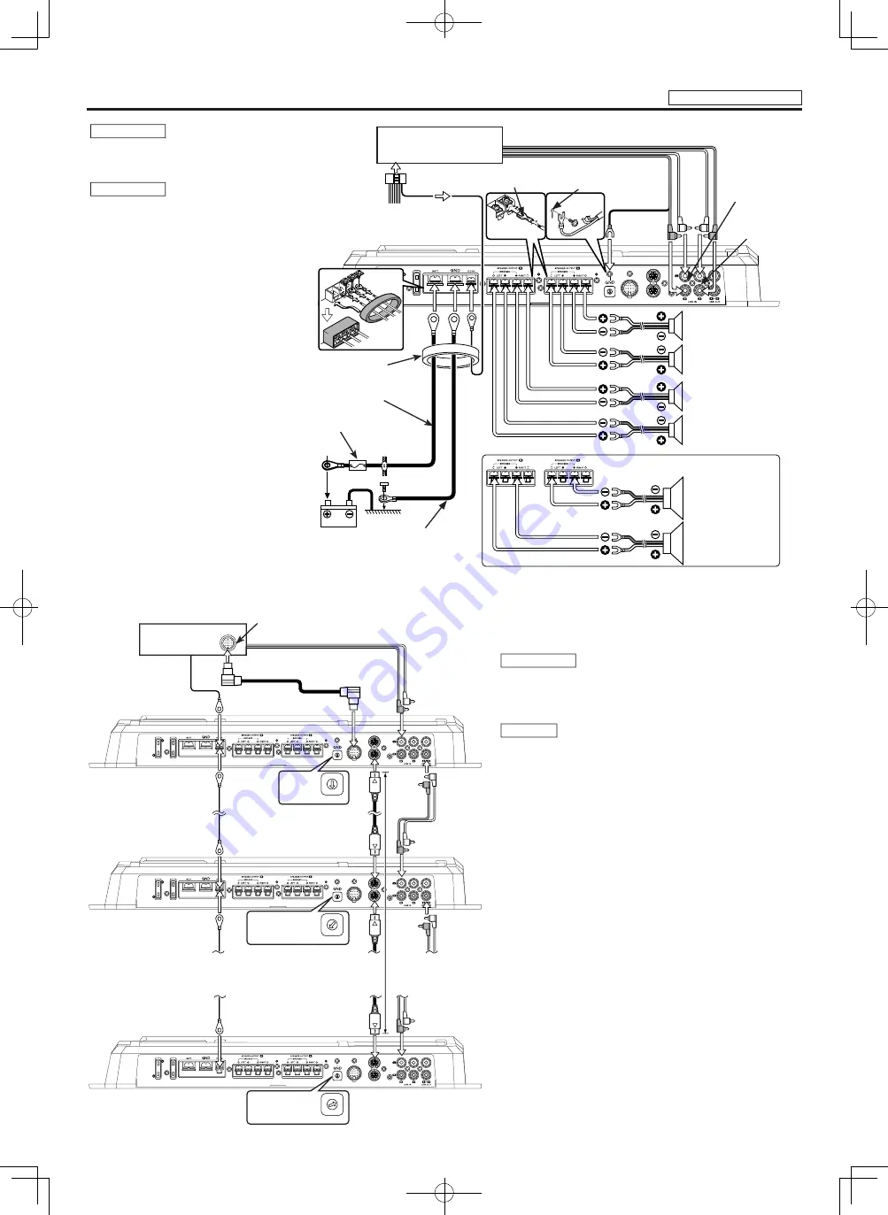 Kenwood KAC-PS541 Instruction Manual Download Page 4