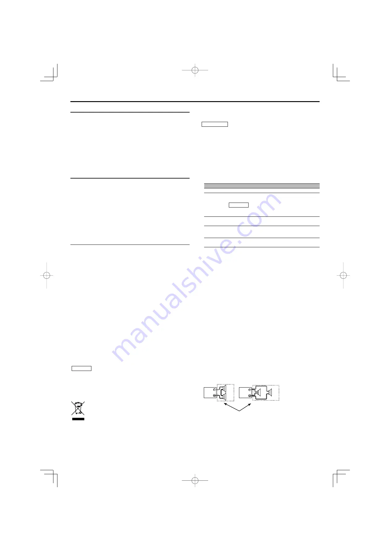 Kenwood KAC-X1R - eXcelon Amplifier Instruction Manual Download Page 2