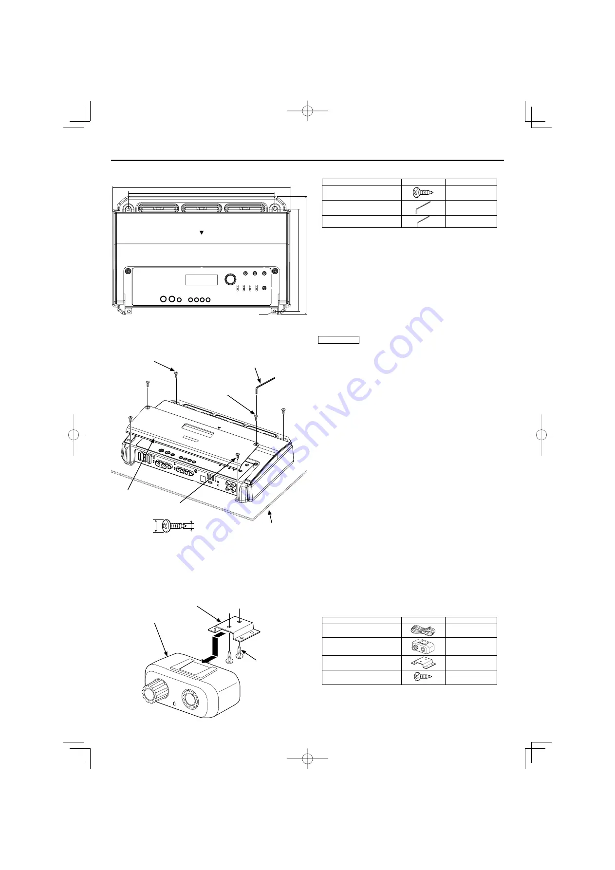 Kenwood KAC-X1R - eXcelon Amplifier Instruction Manual Download Page 19