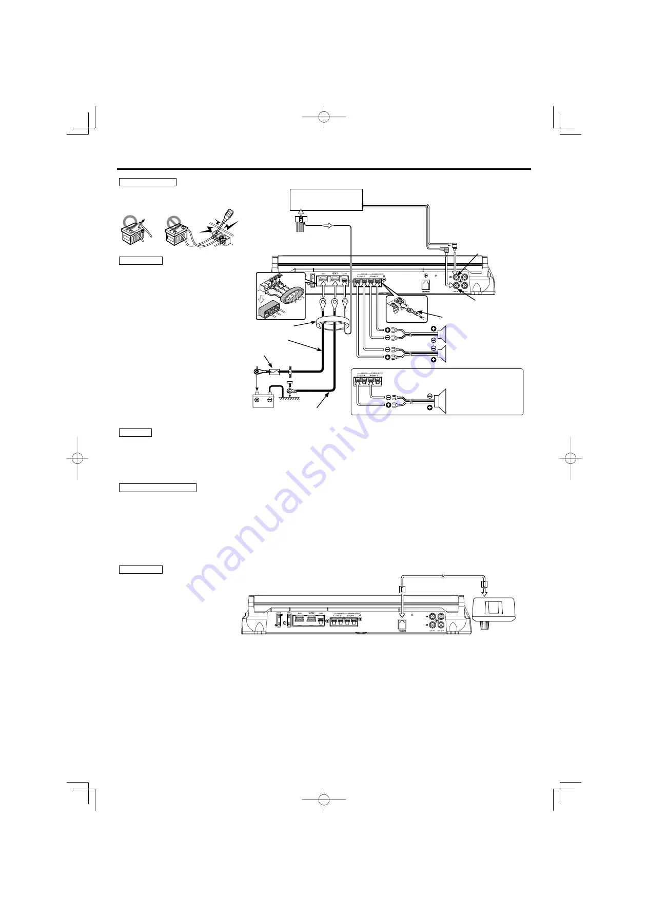 Kenwood KAC X20 - eXcelon Amplifier Instruction Manual Download Page 10