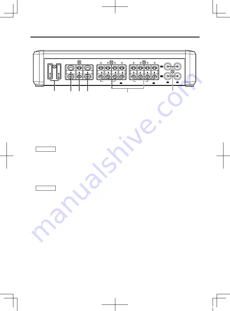 Kenwood KAC-X4D Instruction Manual Download Page 21