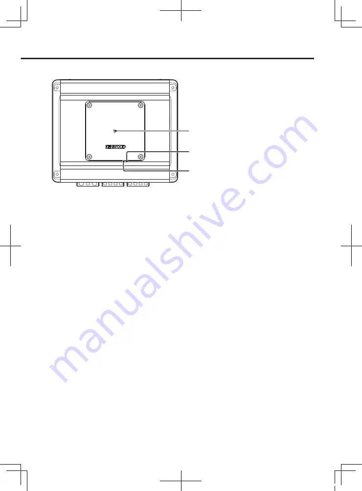 Kenwood KAC-X4D Instruction Manual Download Page 35