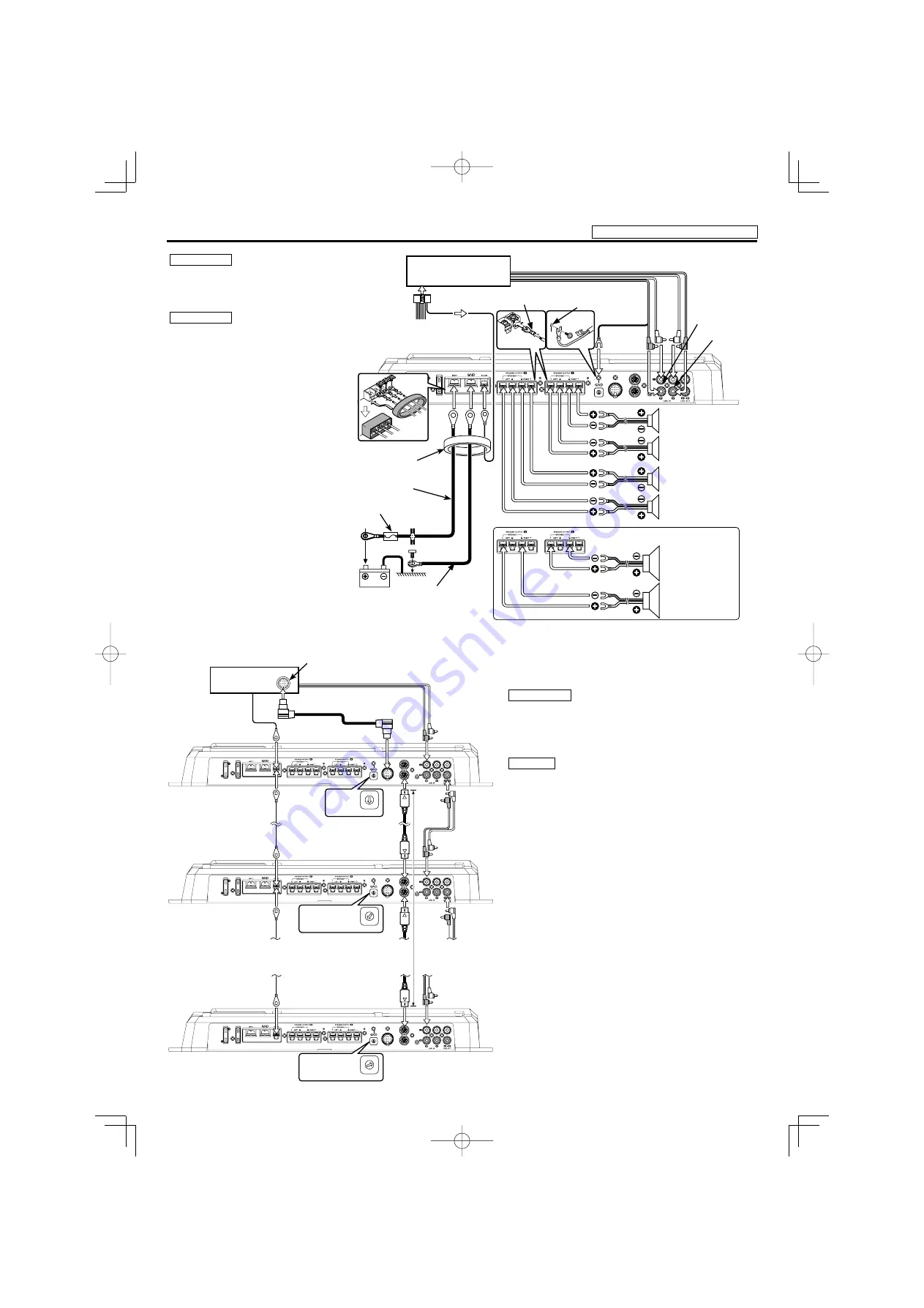 Kenwood KAC-X542 - eXcelon Amplifier Скачать руководство пользователя страница 20