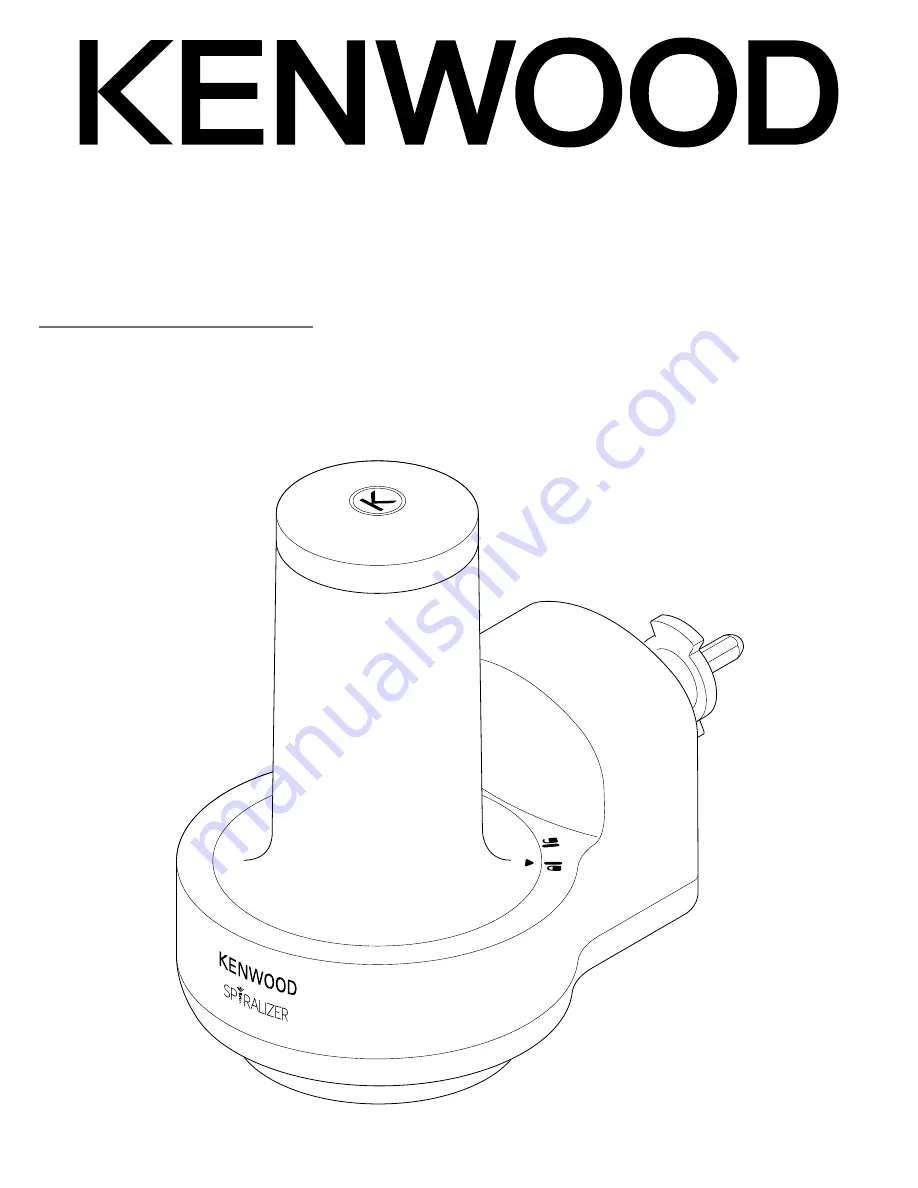 Kenwood KAX700PL Скачать руководство пользователя страница 1