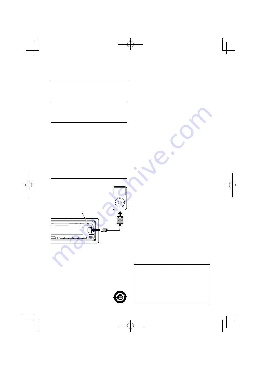 Kenwood KCA-iP101 Скачать руководство пользователя страница 8