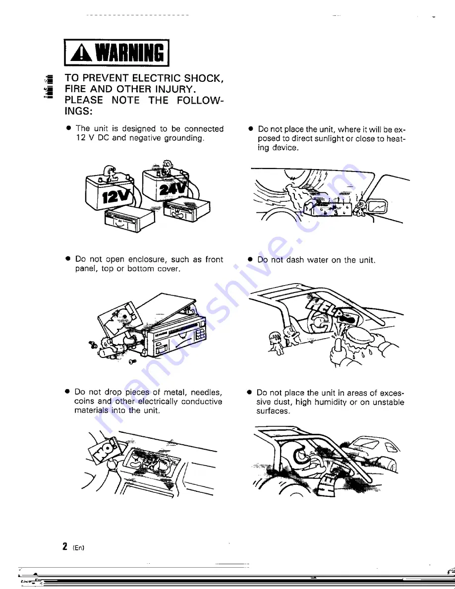 Kenwood KCA-R20 Instruction Manual Download Page 2