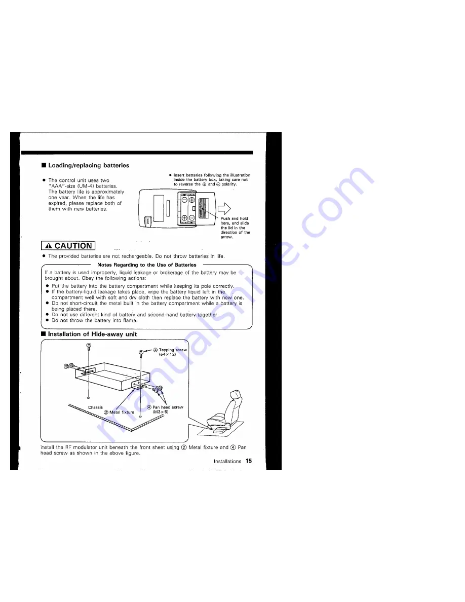 Kenwood KCA-R2FM Instruction Manual Download Page 15