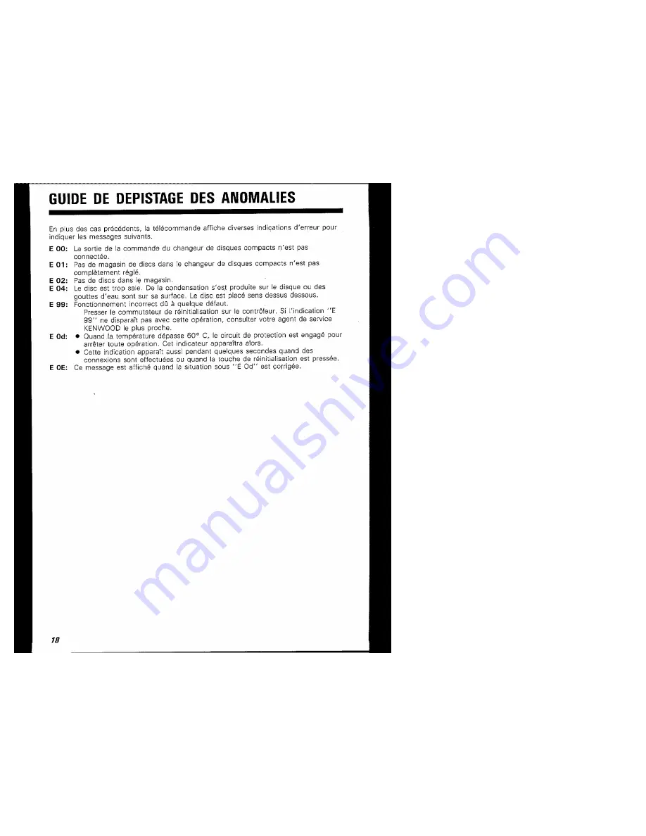 Kenwood KCA-R2FM Instruction Manual Download Page 38