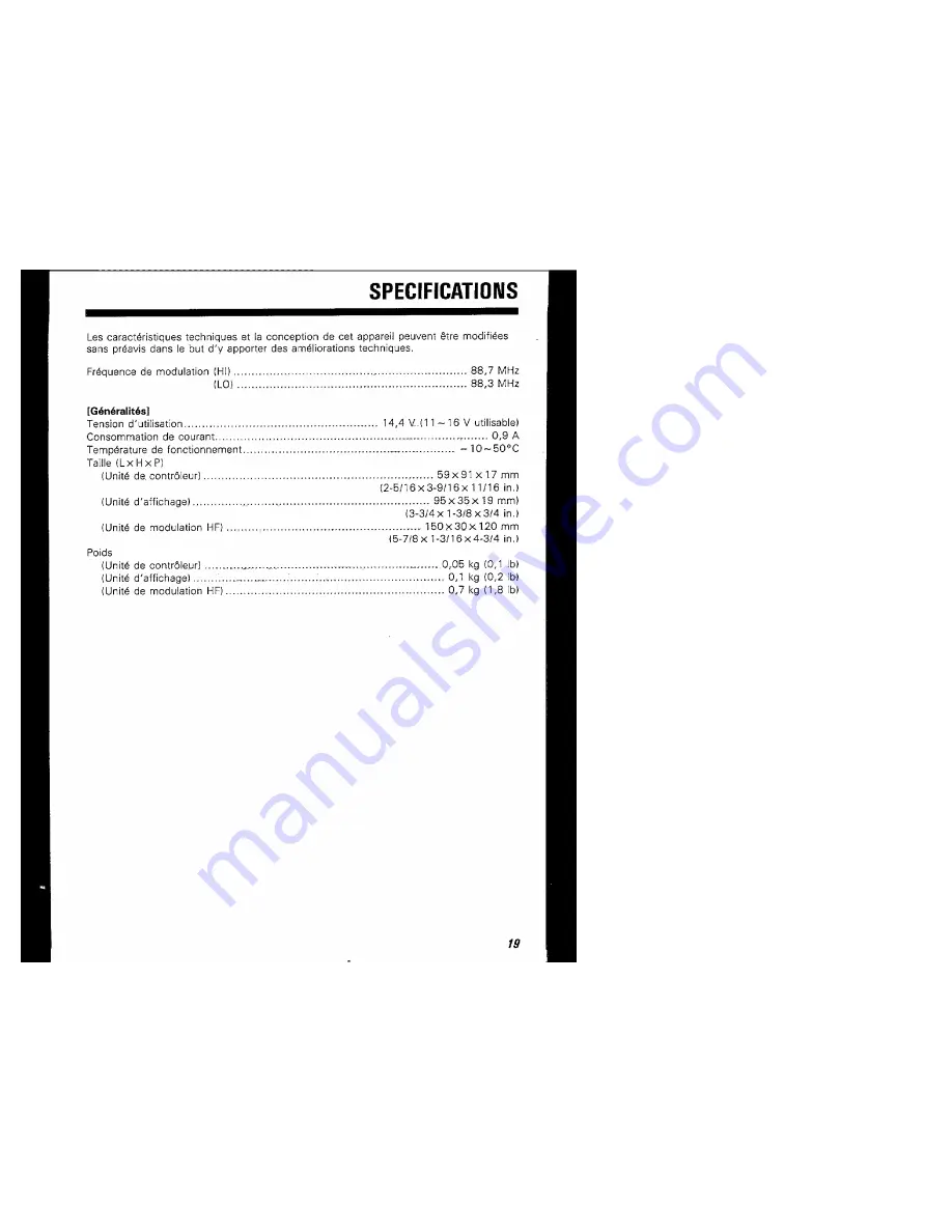 Kenwood KCA-R2FM Instruction Manual Download Page 39