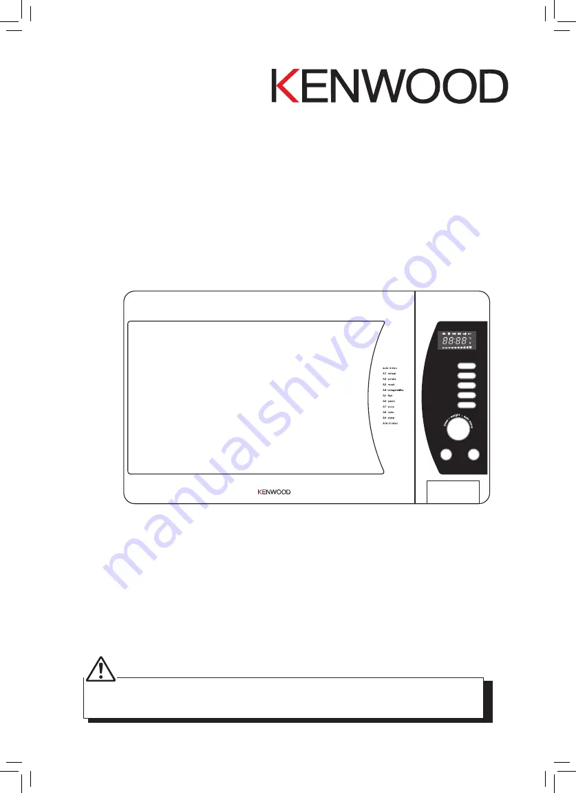 Kenwood KCJS28 Скачать руководство пользователя страница 1