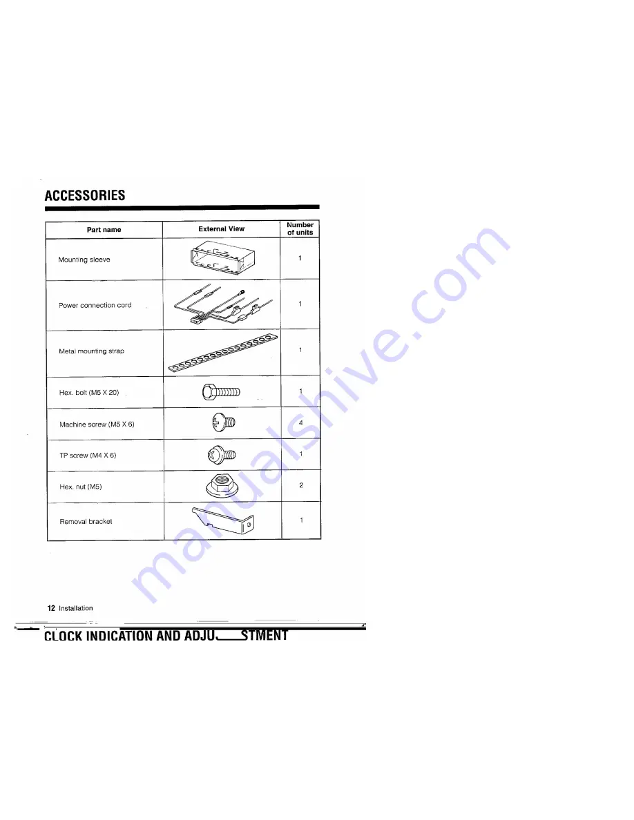 Kenwood KCR-140 Instruction Manual Download Page 12