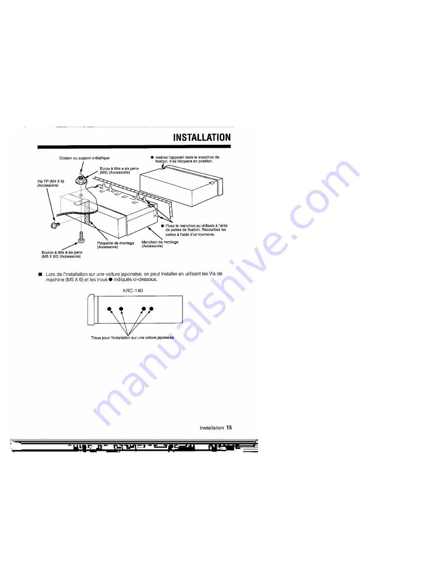 Kenwood KCR-140 Instruction Manual Download Page 33