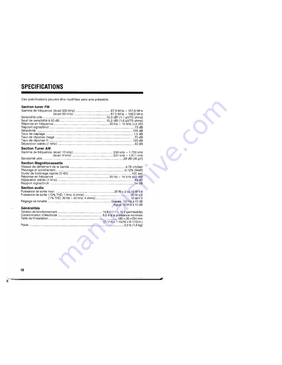 Kenwood KCR-140 Instruction Manual Download Page 36