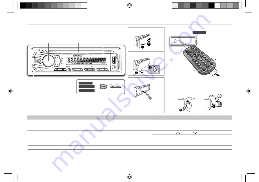 Kenwood KDC-100Q Скачать руководство пользователя страница 19