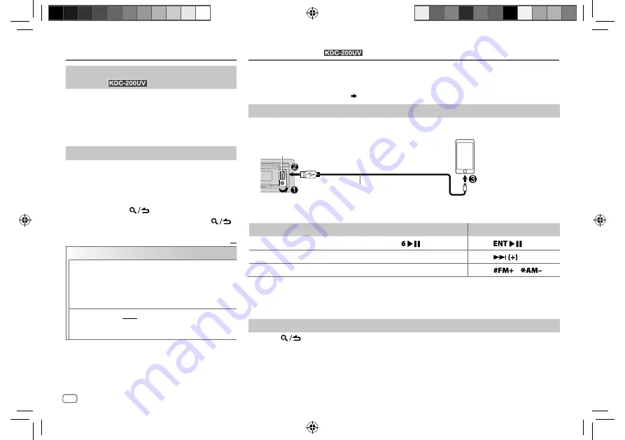 Kenwood KDC-100UA Instruction Manual Download Page 10