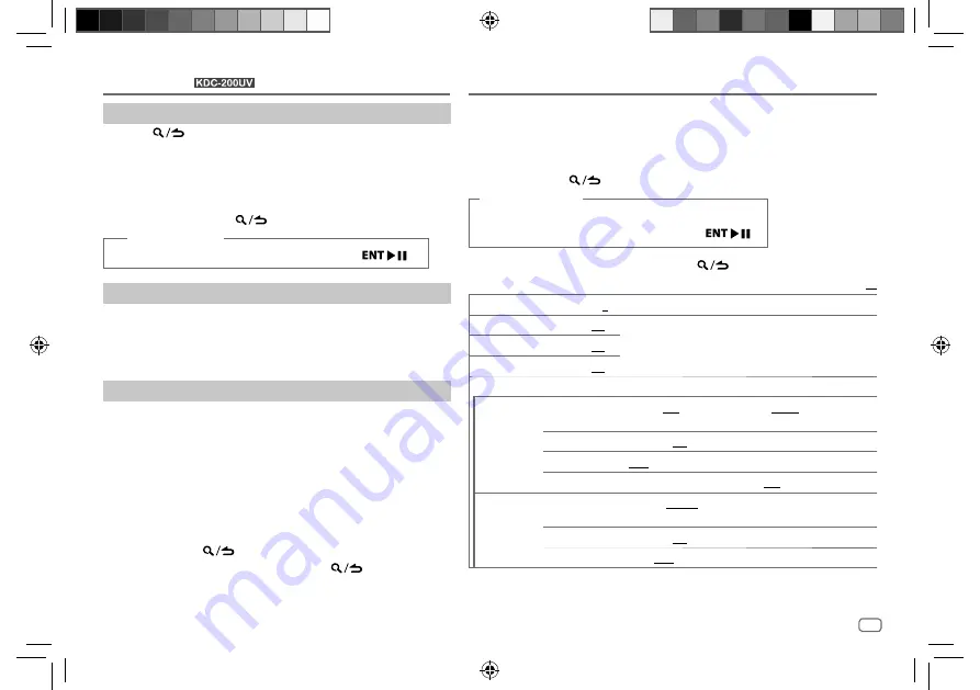 Kenwood KDC-100UA Instruction Manual Download Page 11