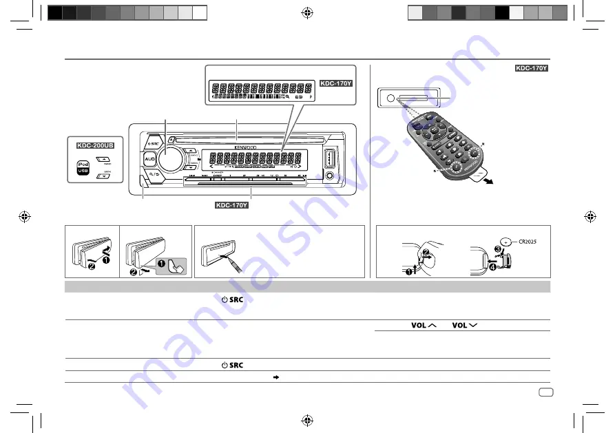 Kenwood KDC-100UB Скачать руководство пользователя страница 23