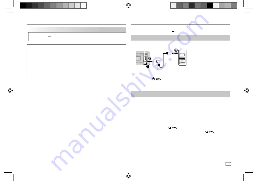 Kenwood KDC-100UB Instruction Manual Download Page 27