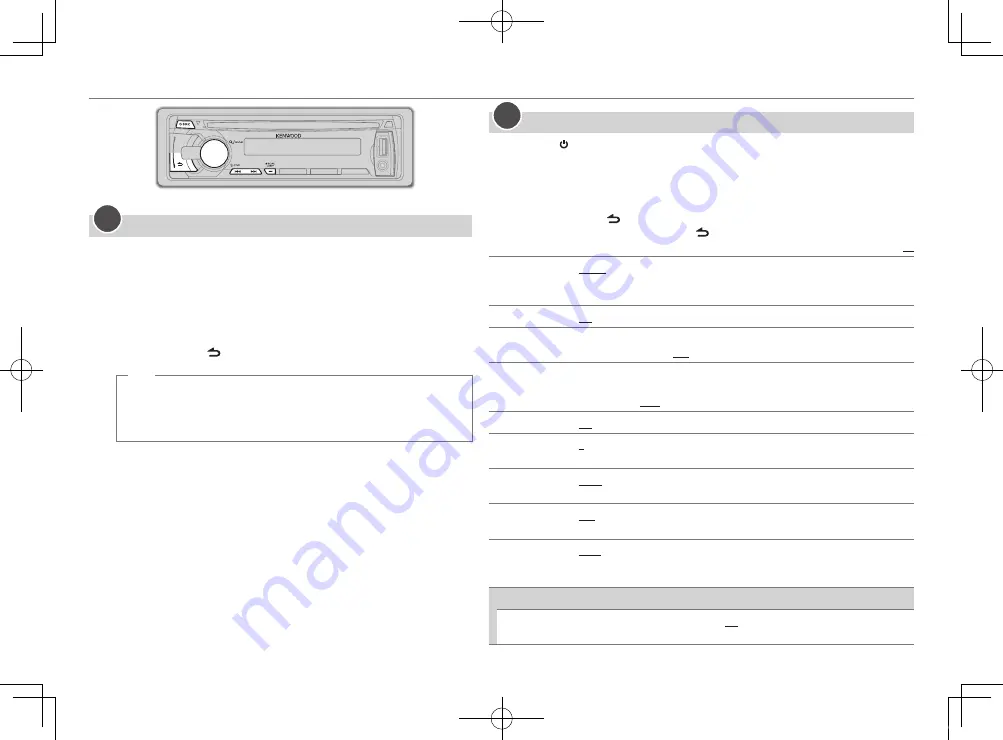 Kenwood KDC-101 Instruction Manual Download Page 6