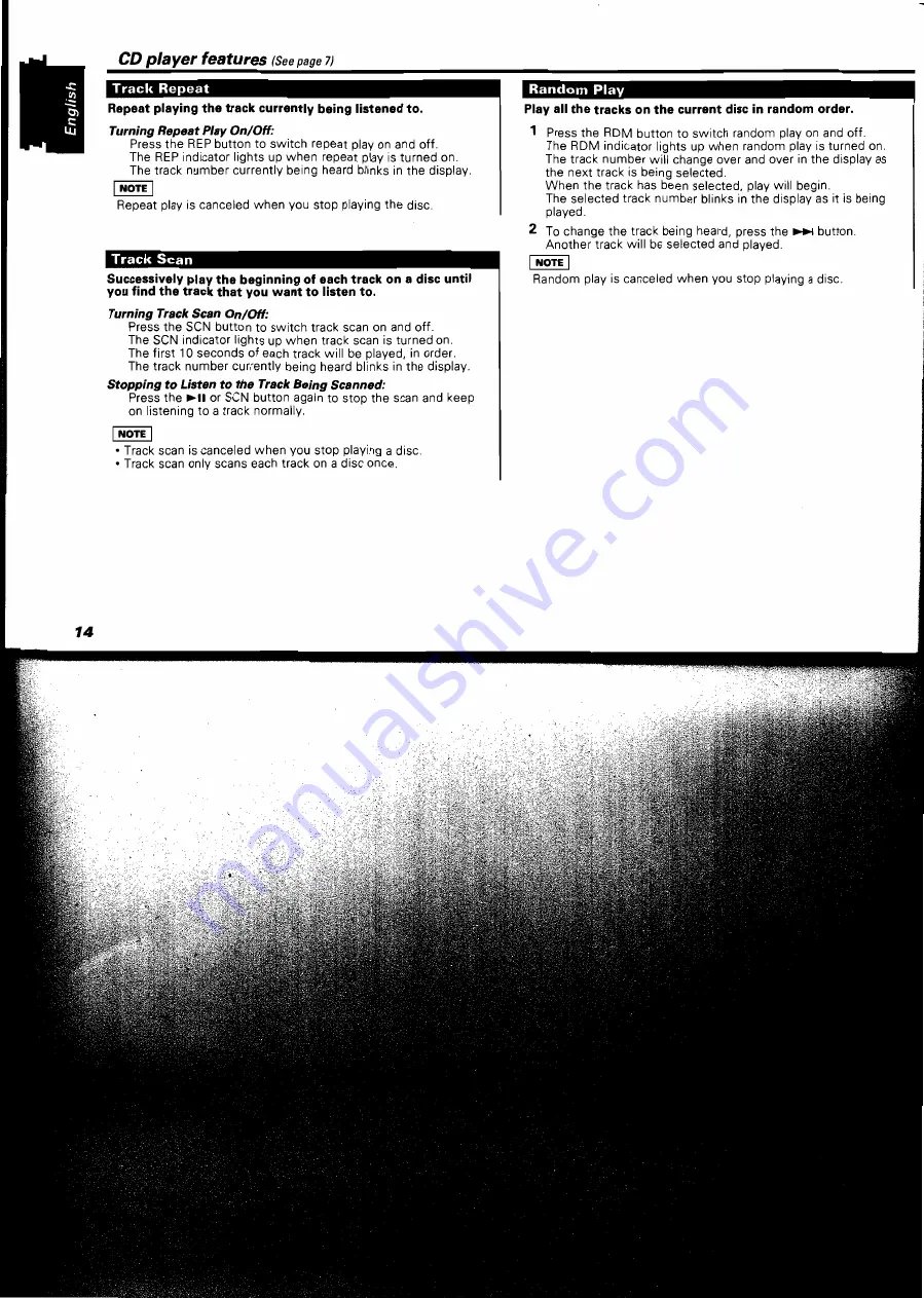 Kenwood KDC-1010 Instruction Manual Download Page 14