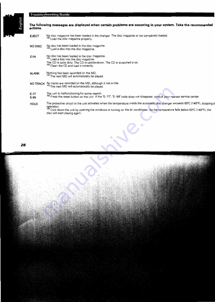 Kenwood KDC-1010 Instruction Manual Download Page 28