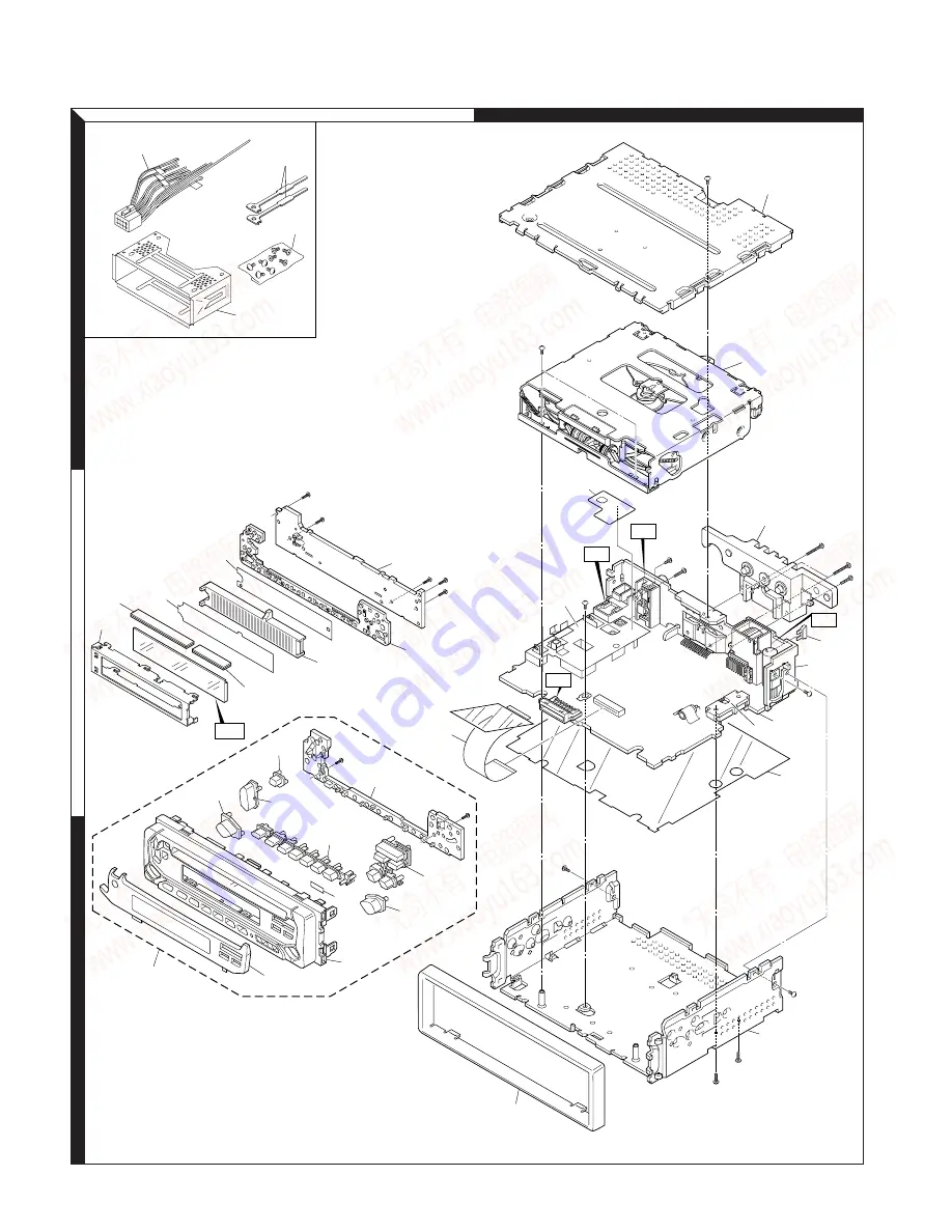 Kenwood KDC-1022 Service Manual Download Page 22