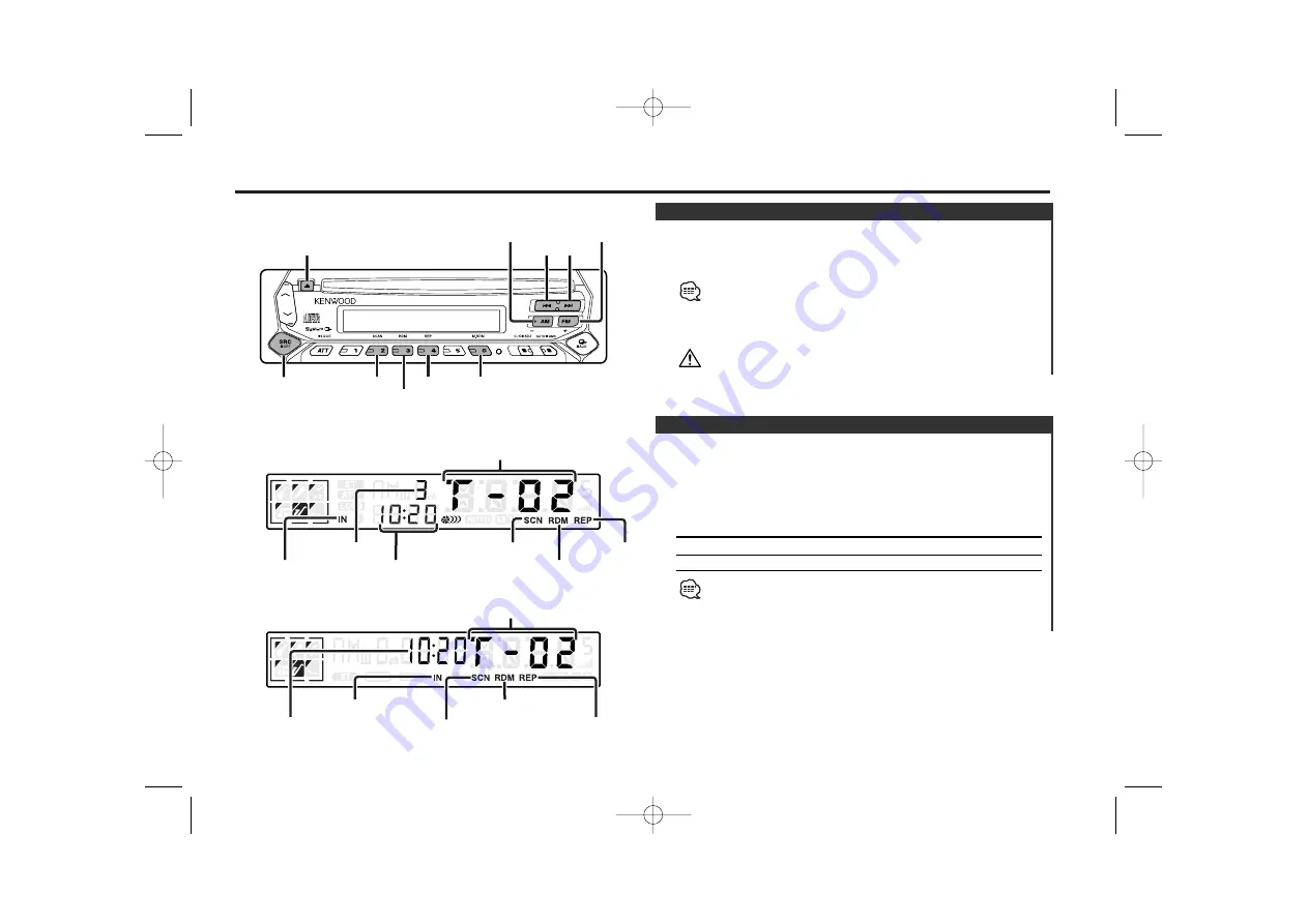 Kenwood KDC-1023 Скачать руководство пользователя страница 11