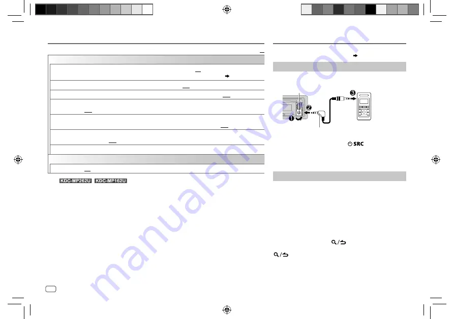 Kenwood KDC-102U Instruction Manual Download Page 22