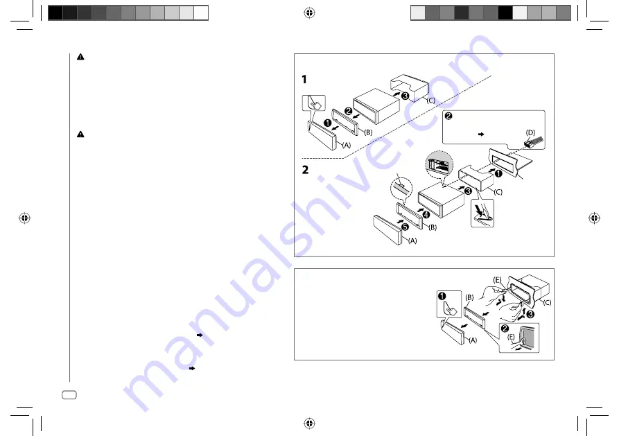 Kenwood KDC-102UR Instruction Manual Download Page 44