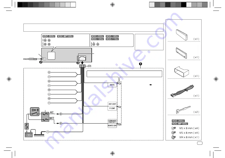 Kenwood KDC-115U Скачать руководство пользователя страница 39